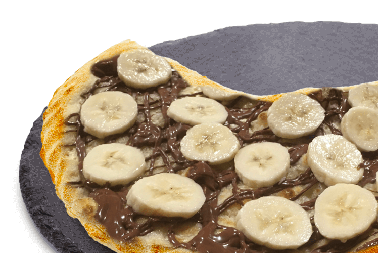 Pizza Calzone Nutella
